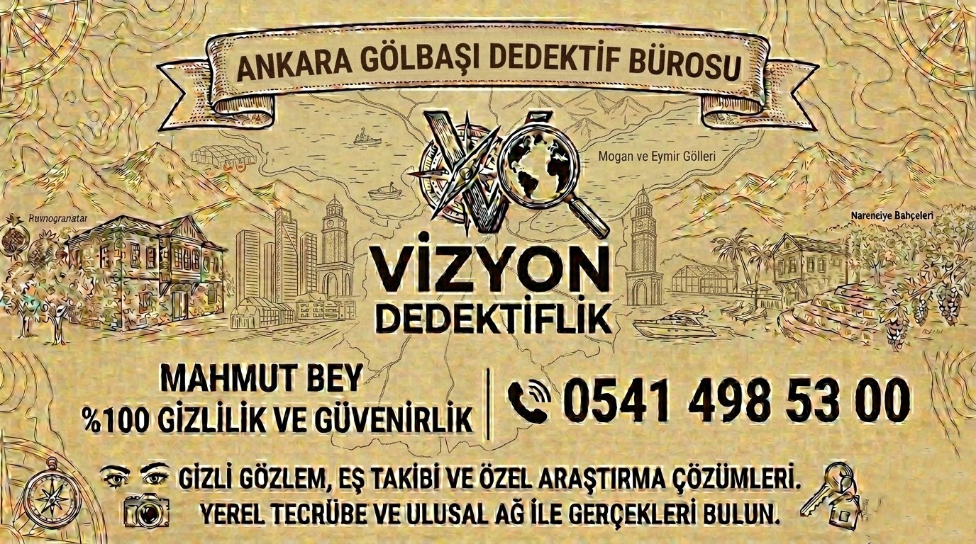 Ankara Gölbaşı Dedektif Bürosu - Vizyon Dedektiflik Mahmut Bey