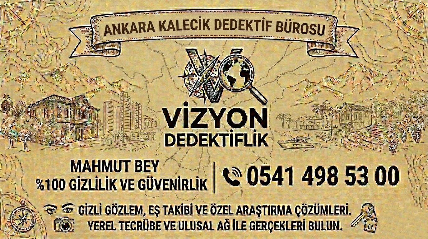 Ankara Kalecik Dedektif Bürosu - Vizyon Dedektiflik Mahmut Bey