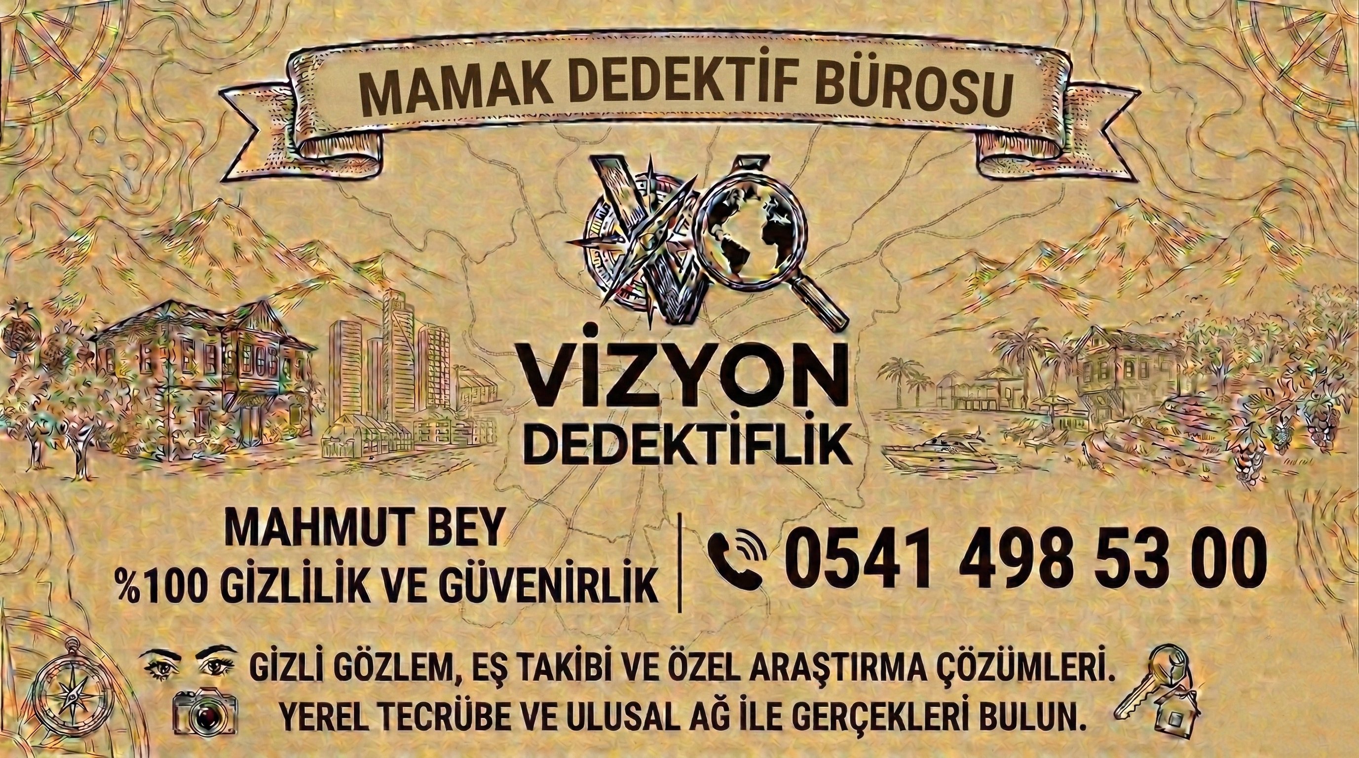 Ankara Mamak Dedektif Bürosu - Vizyon Dedektiflik Mahmut Bey
