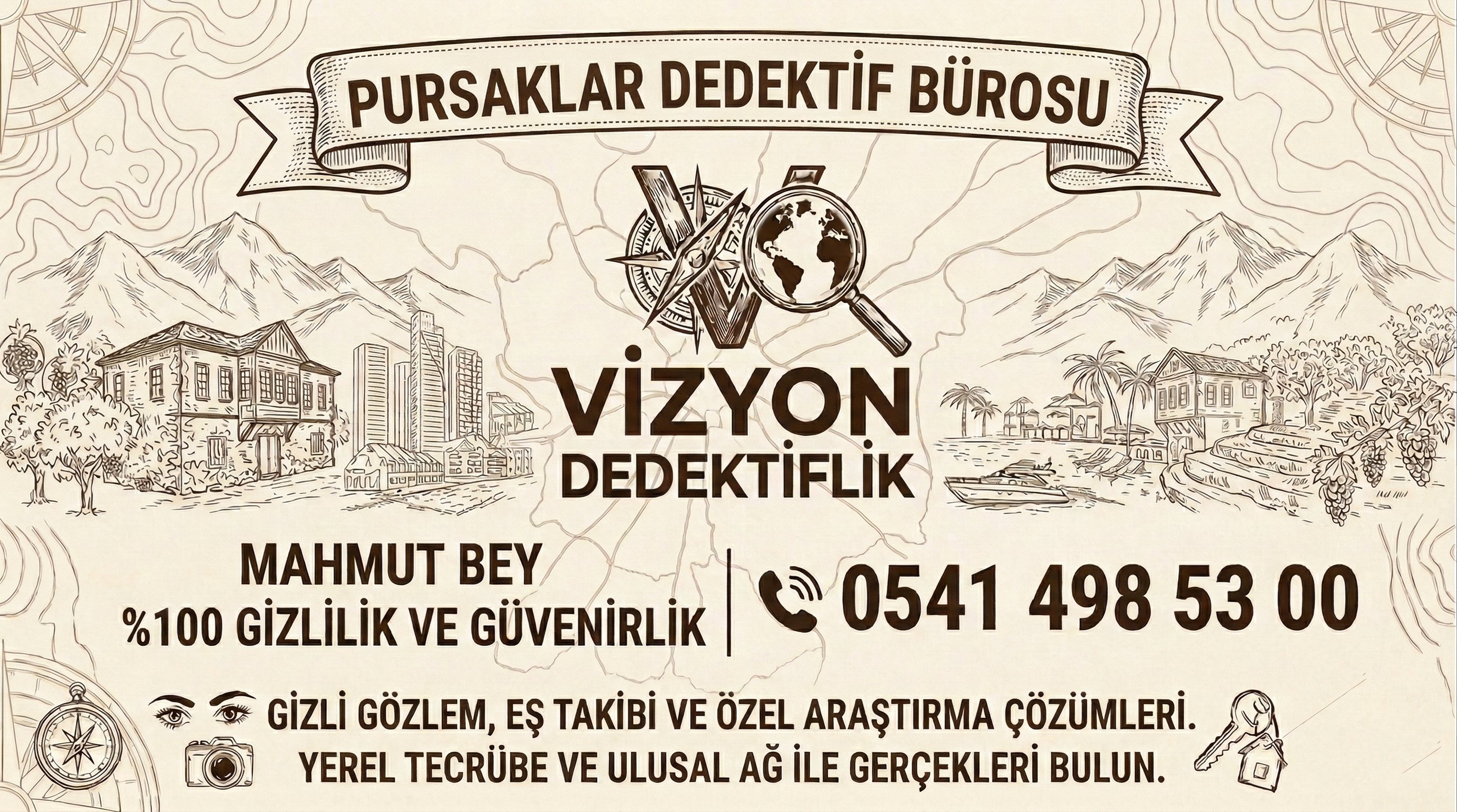 Ankara Pursaklar Dedektif Bürosu - Vizyon Dedektiflik Mahmut Bey